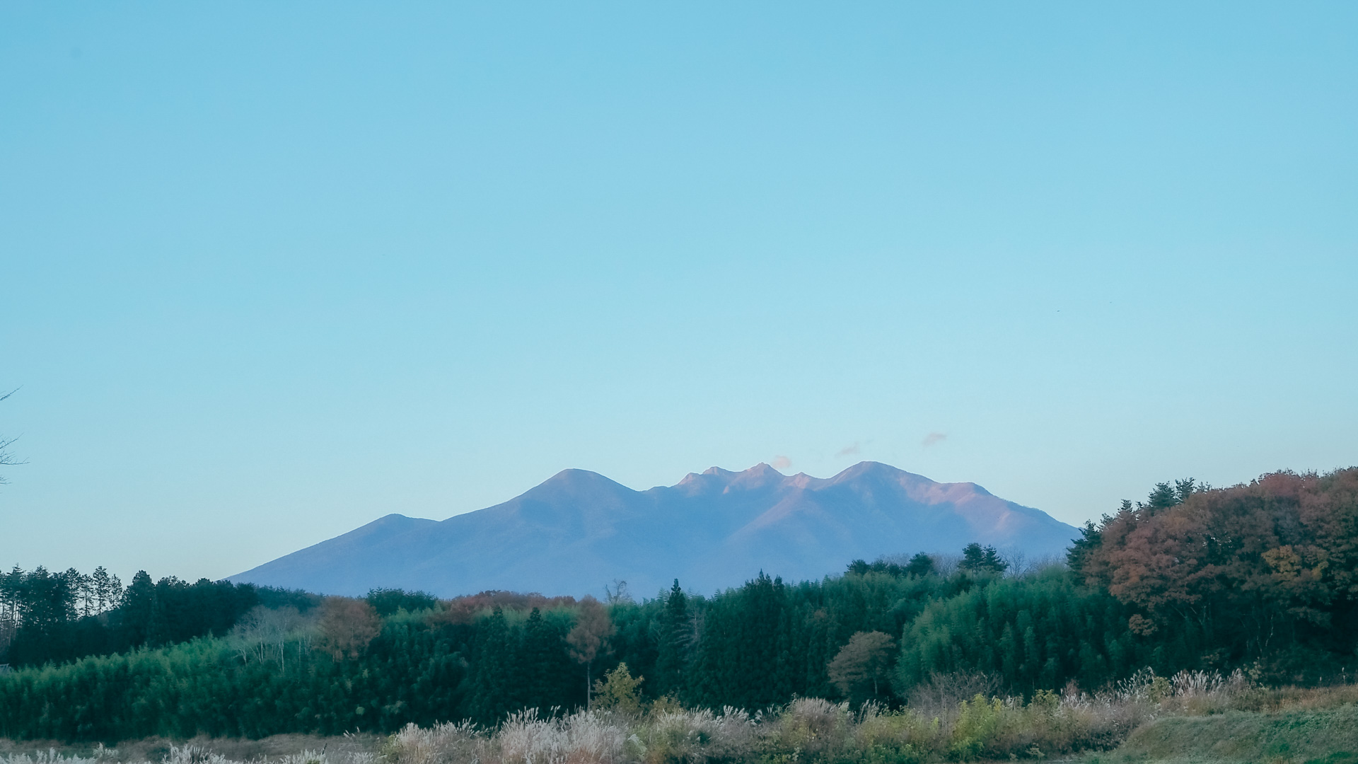 ザ・ノマド 八ヶ岳から見える山の風景