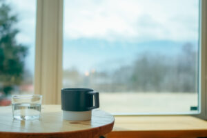 ザ・ノマド八ヶ岳のホテルのマグカップ