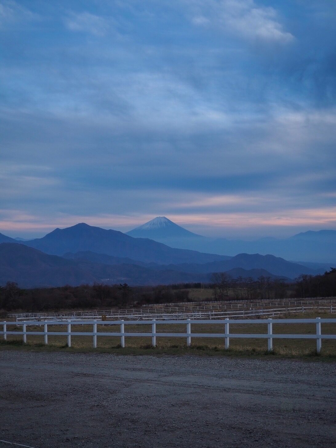 清里から望む富士山