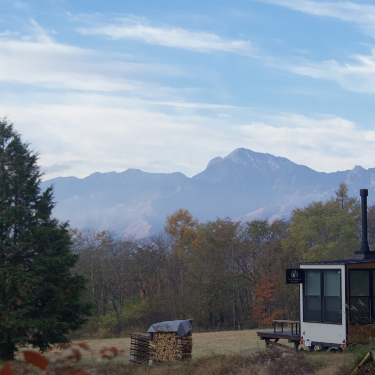 秋の南アルプスとノマド